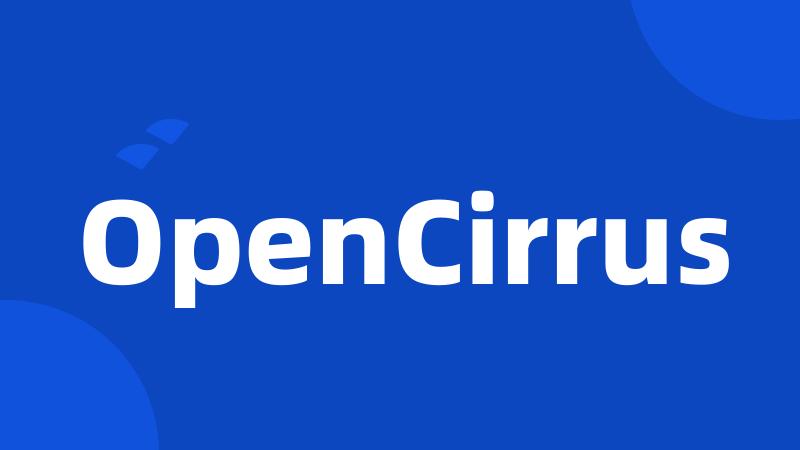 OpenCirrus