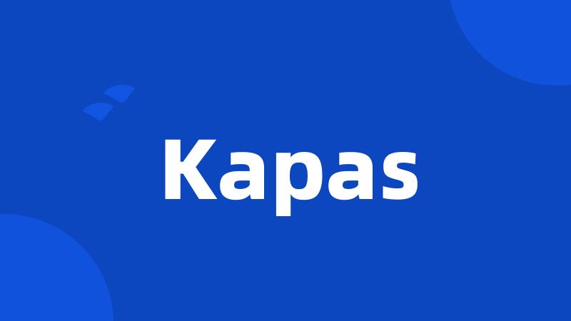 Kapas