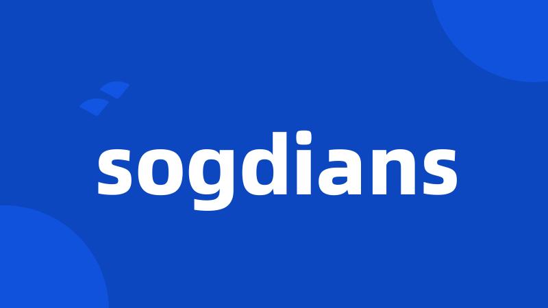 sogdians