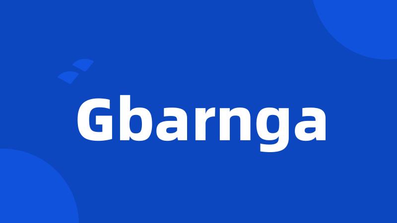 Gbarnga