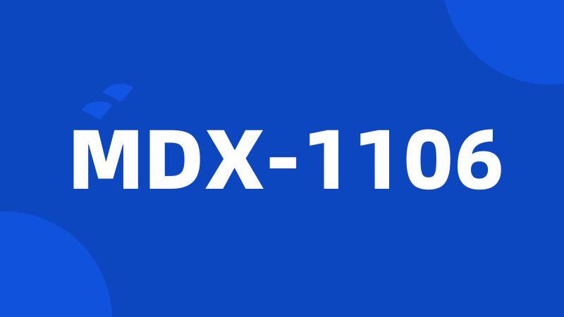 MDX-1106