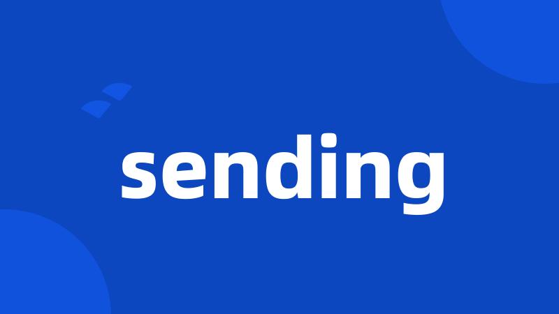 sending