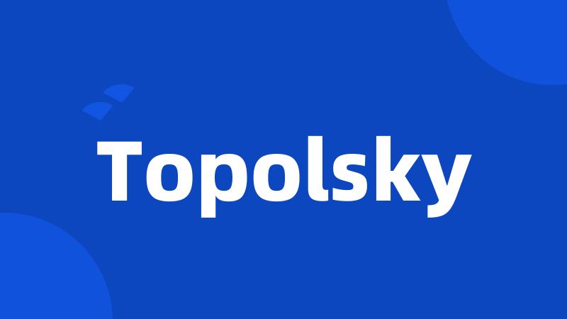 Topolsky