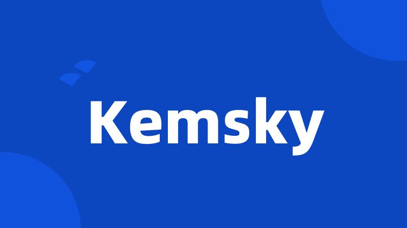 Kemsky