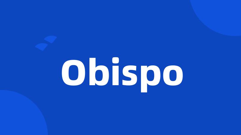 Obispo