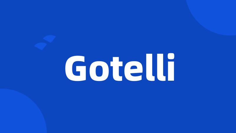 Gotelli