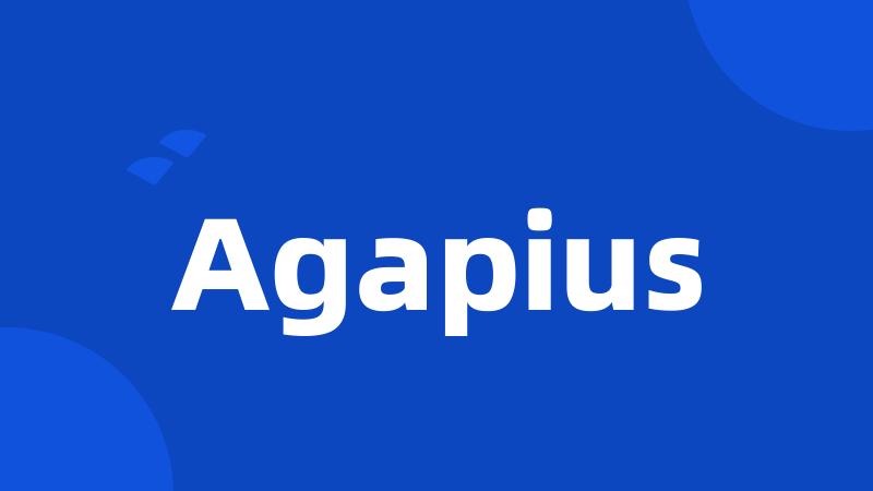 Agapius