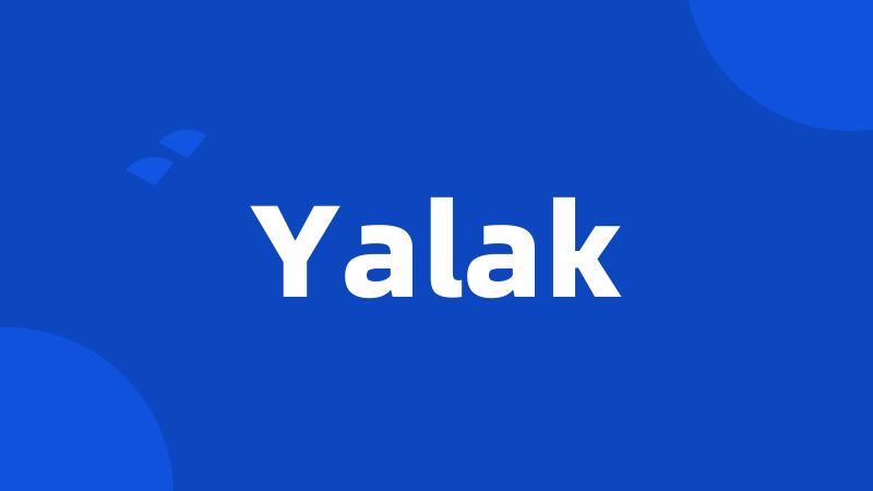 Yalak