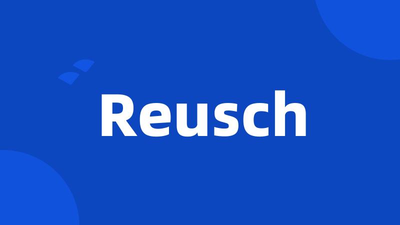 Reusch