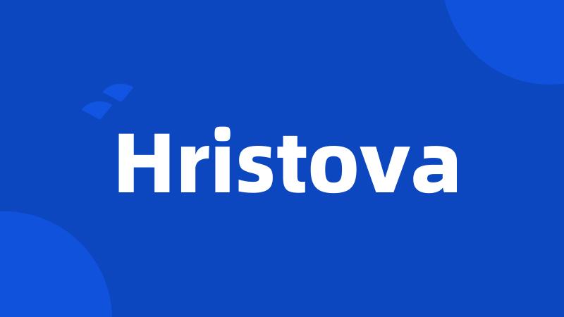 Hristova