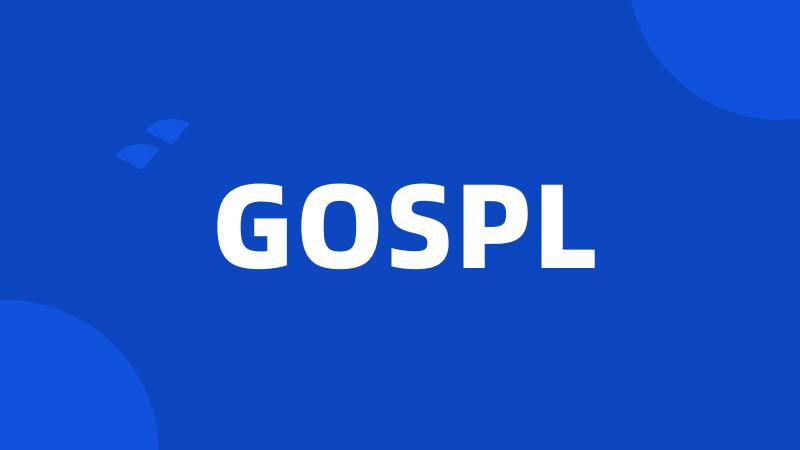 GOSPL