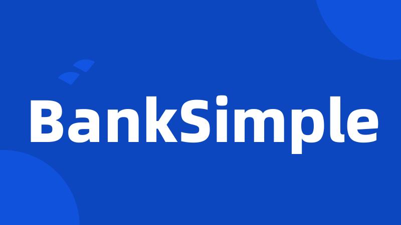 BankSimple