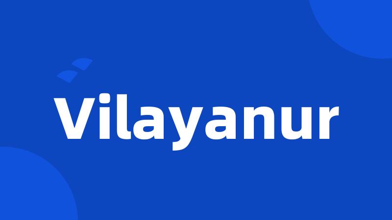 Vilayanur