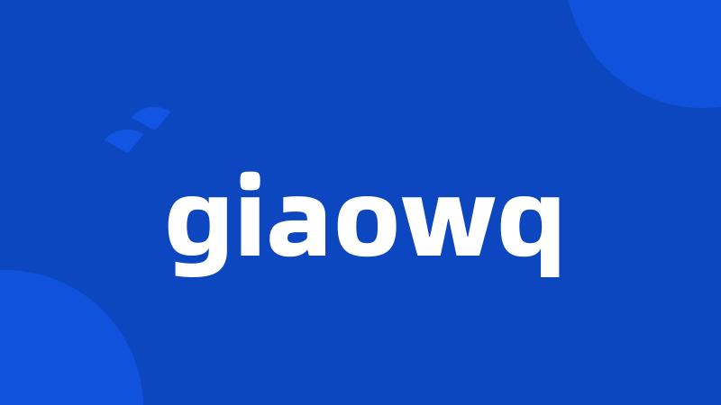 giaowq