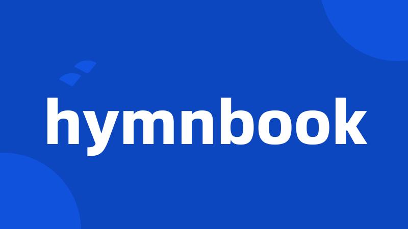 hymnbook