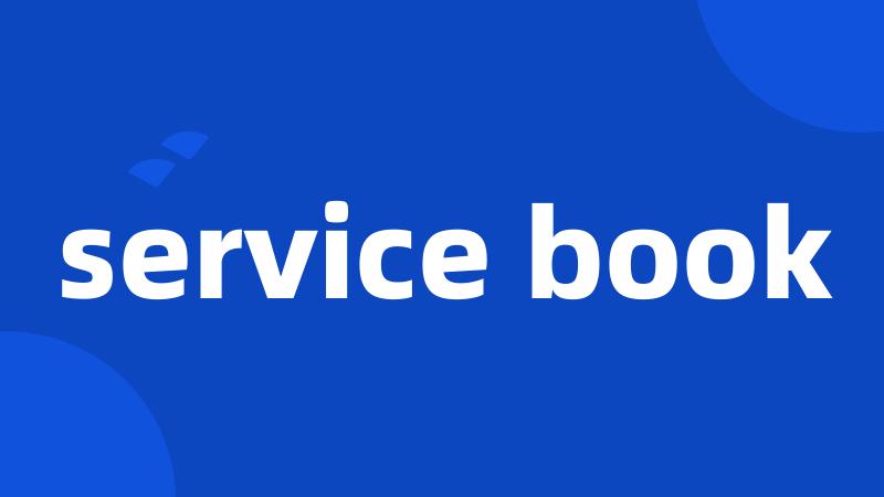 service book