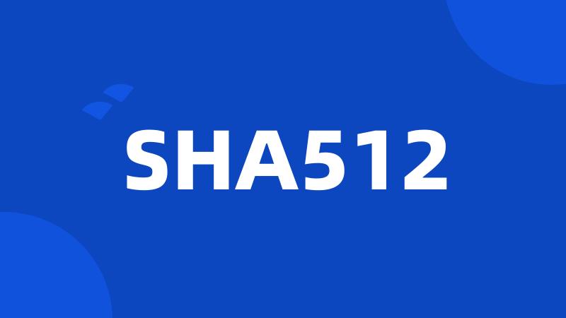 SHA512