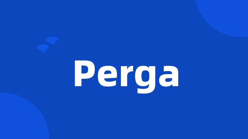 Perga