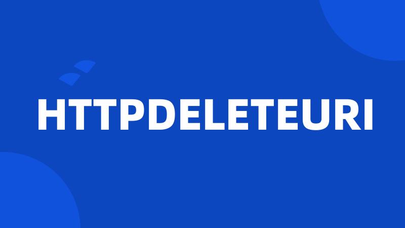 HTTPDELETEURI