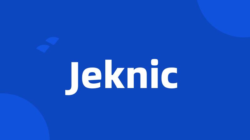 Jeknic