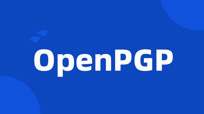 OpenPGP