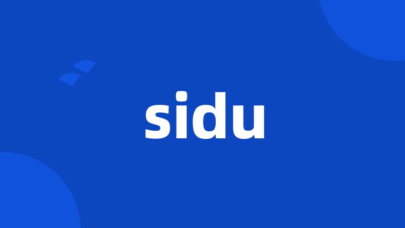 sidu