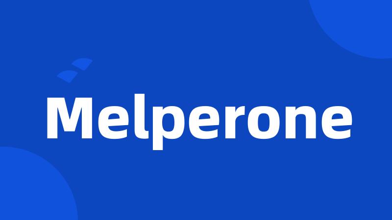 Melperone