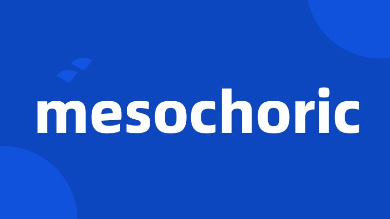 mesochoric