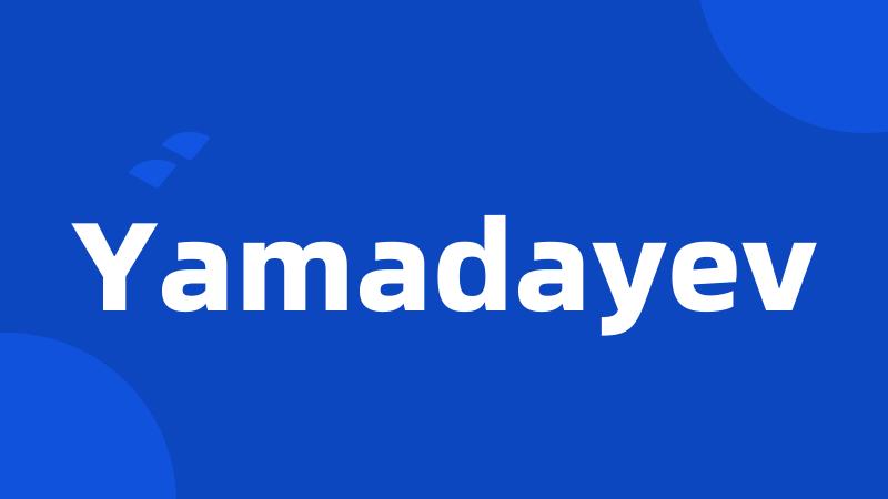 Yamadayev