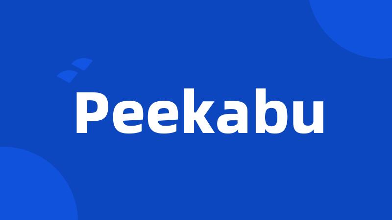 Peekabu