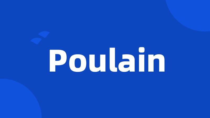 Poulain