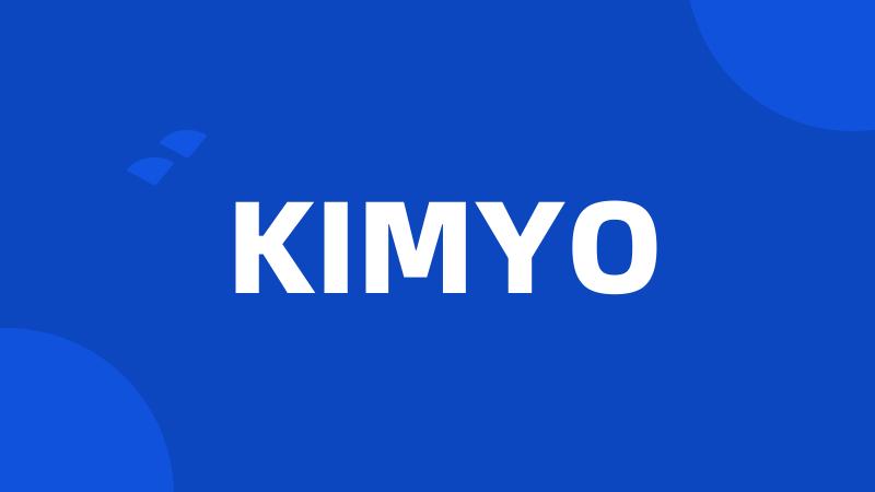 KIMYO