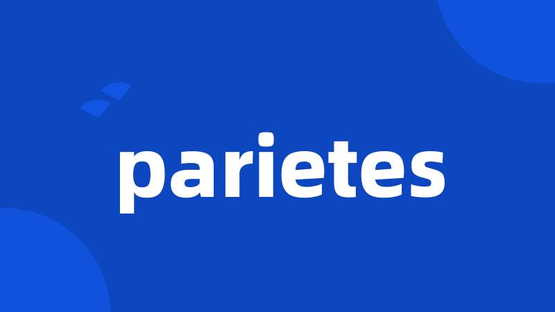 parietes