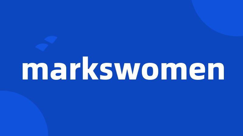 markswomen