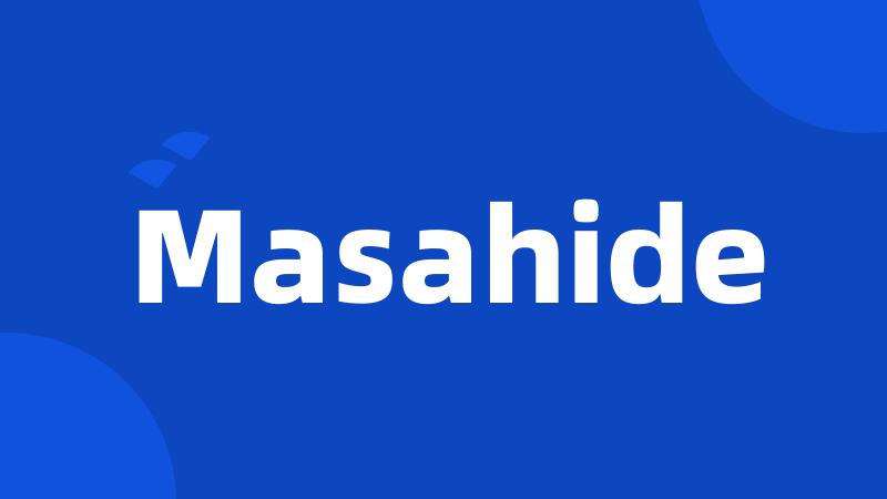 Masahide