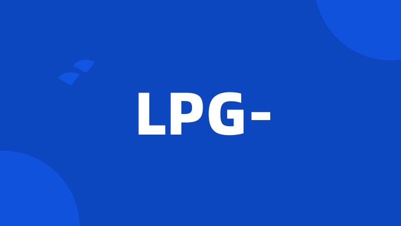 LPG-