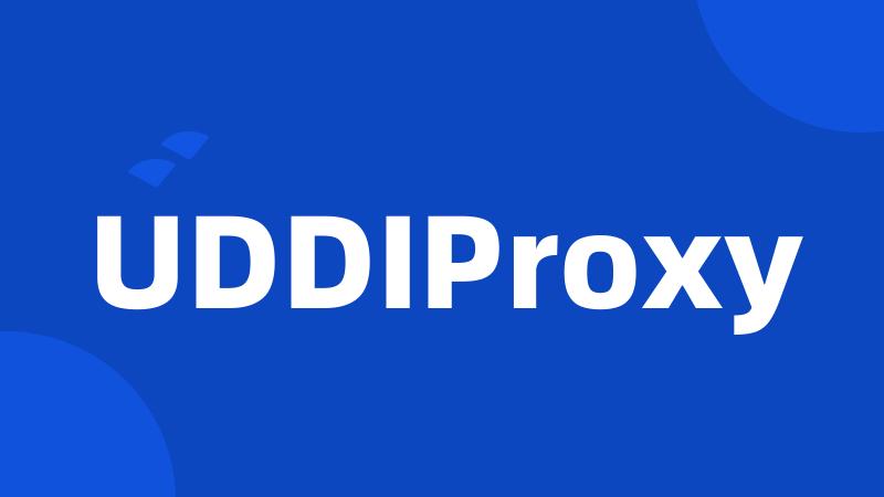 UDDIProxy