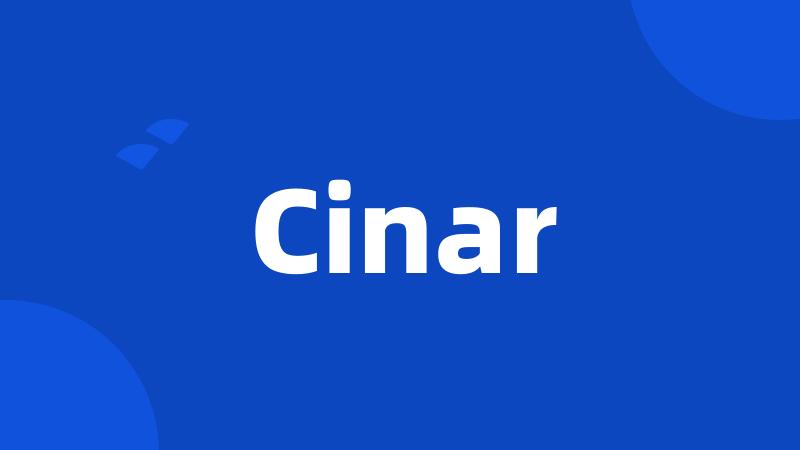 Cinar