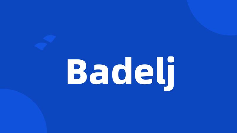 Badelj