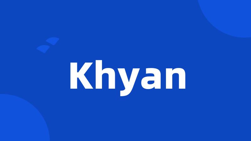 Khyan