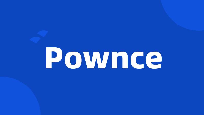 Pownce