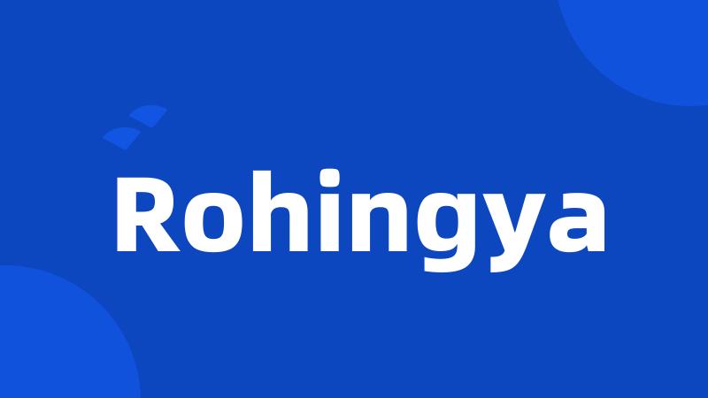 Rohingya