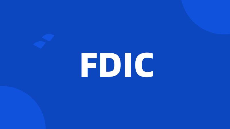 FDIC