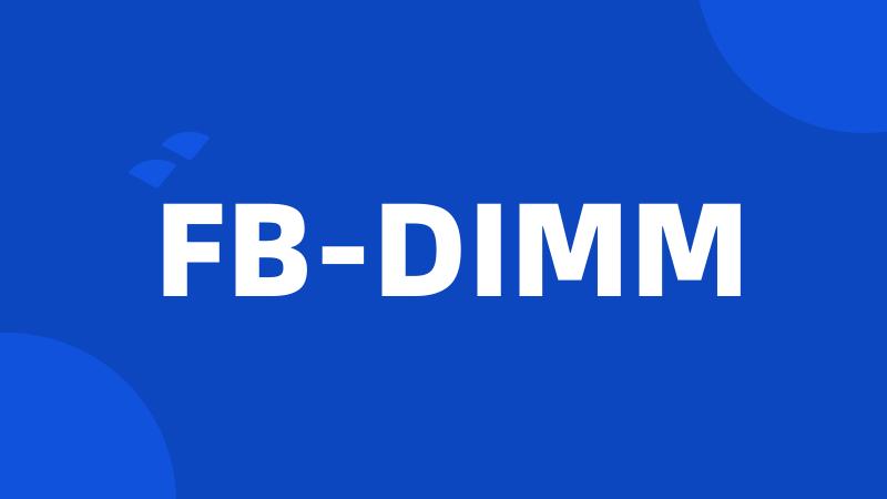 FB-DIMM