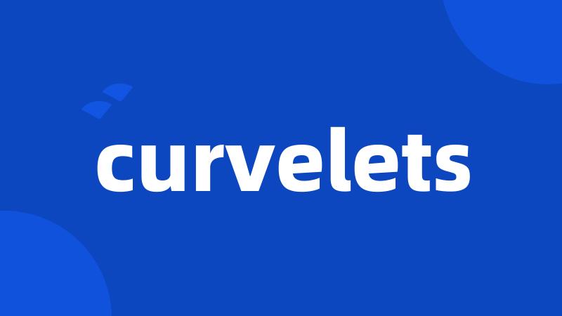 curvelets