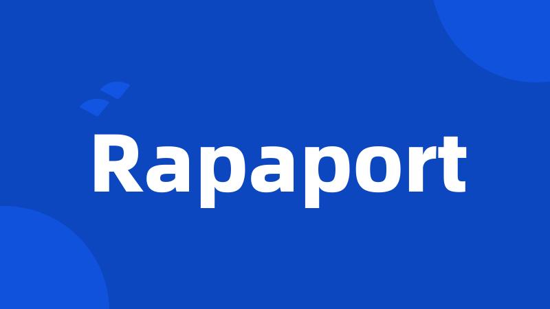 Rapaport