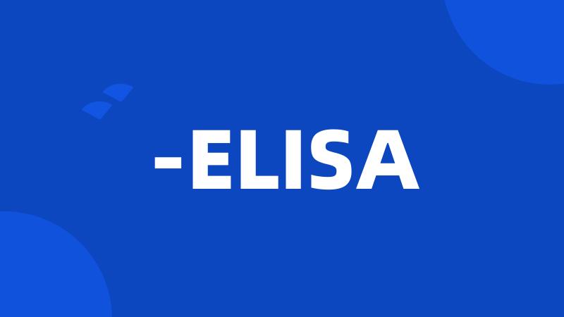 -ELISA