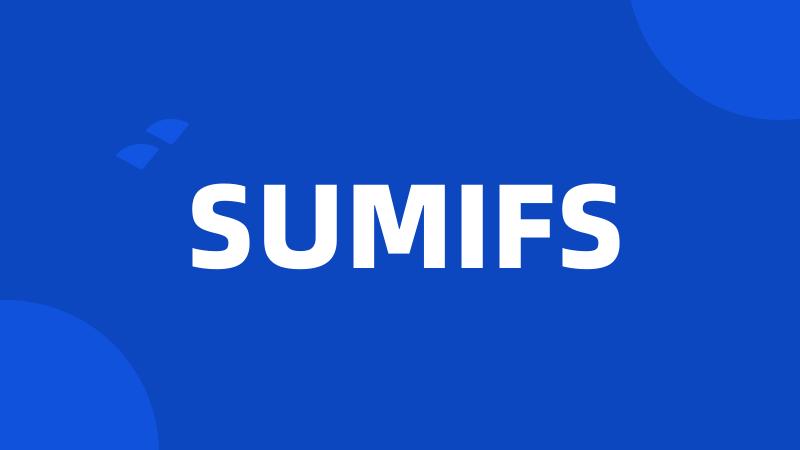 SUMIFS