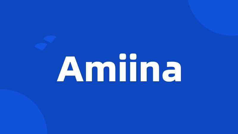 Amiina