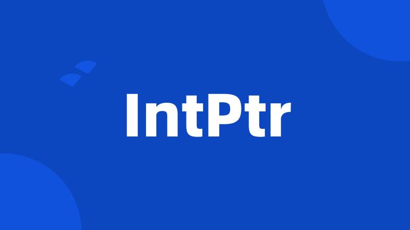 IntPtr